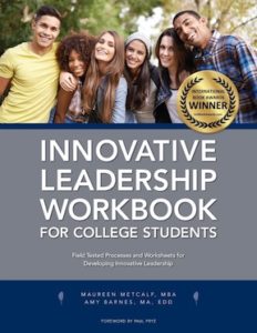 Book Cover: Innovative Leadership Workbook for College Students